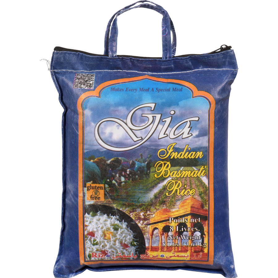 Gia Basmati Rice (8 lb)